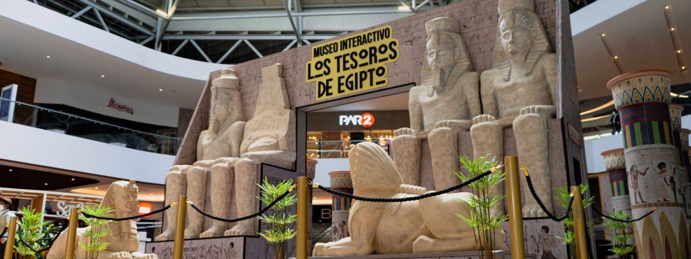 "Los tesoros de Egipto", el fascinante museo interactivo en Pradera Vistares, Ciudad de Guatemala