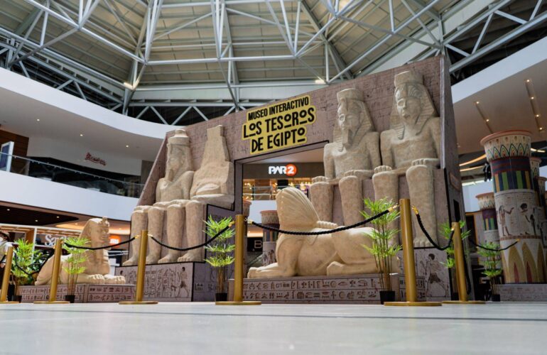 "Los tesoros de Egipto", el fascinante museo interactivo en Pradera Vistares, Ciudad de Guatemala