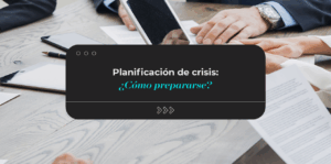 Portada de blog planificación de crisis